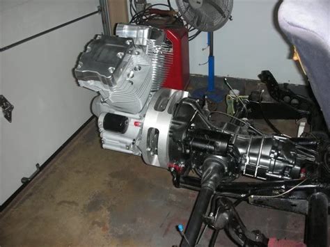 Re Harley Davidason Engine and VW tranny. . Harley engine to vw transaxle adapter